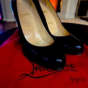 Christian Louboutin Patent Leather Platform heels
